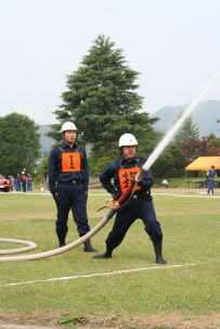 消防訓練の画像