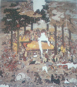 田所信楽寺 涅槃図の画像